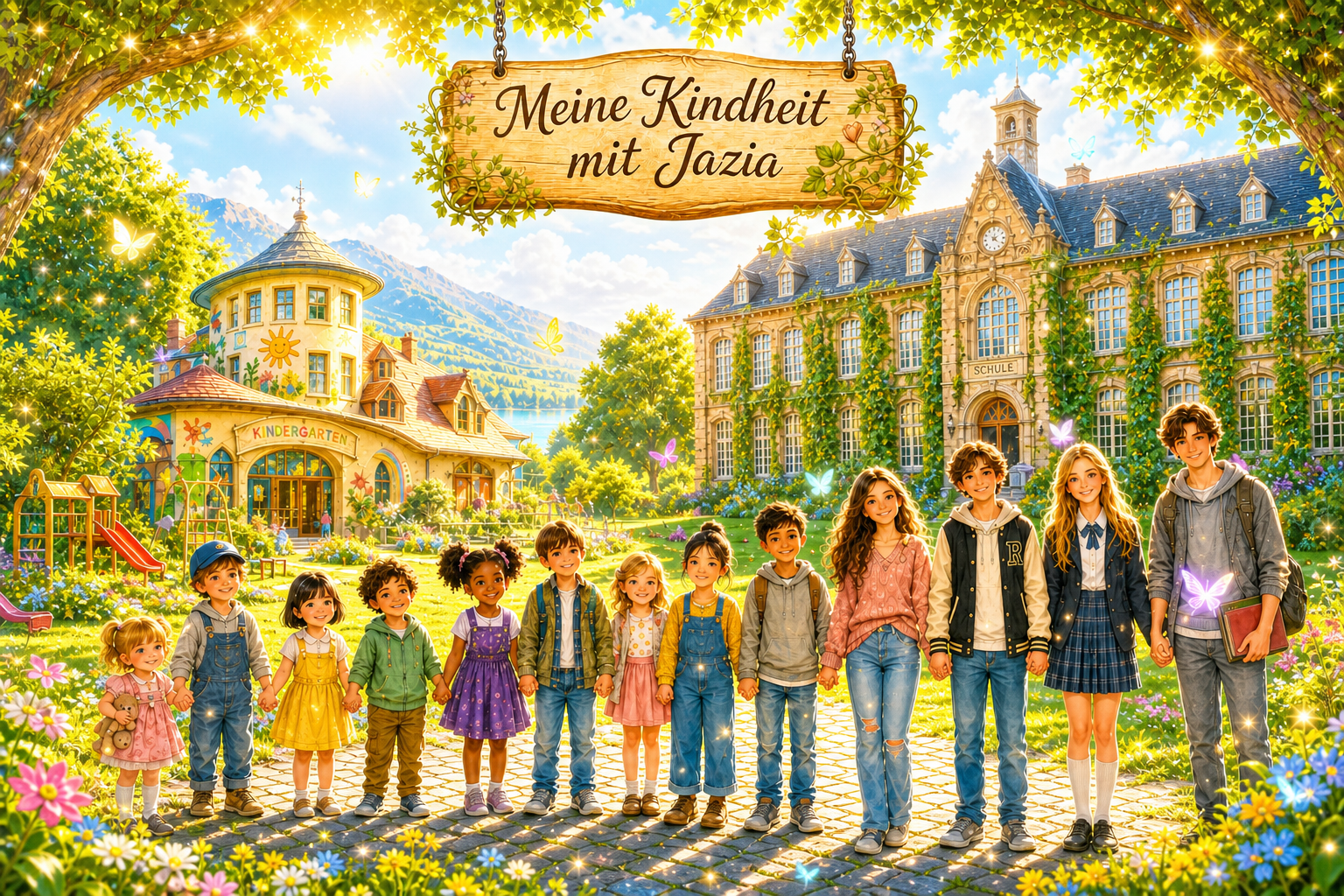 Vorfreude – Kinder – Frankreich – Magie